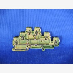 Wago 870-557 ground terminal block, 3 leve